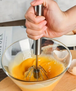 Stainless Steel Semi-Automatic Egg Beater & Mixer