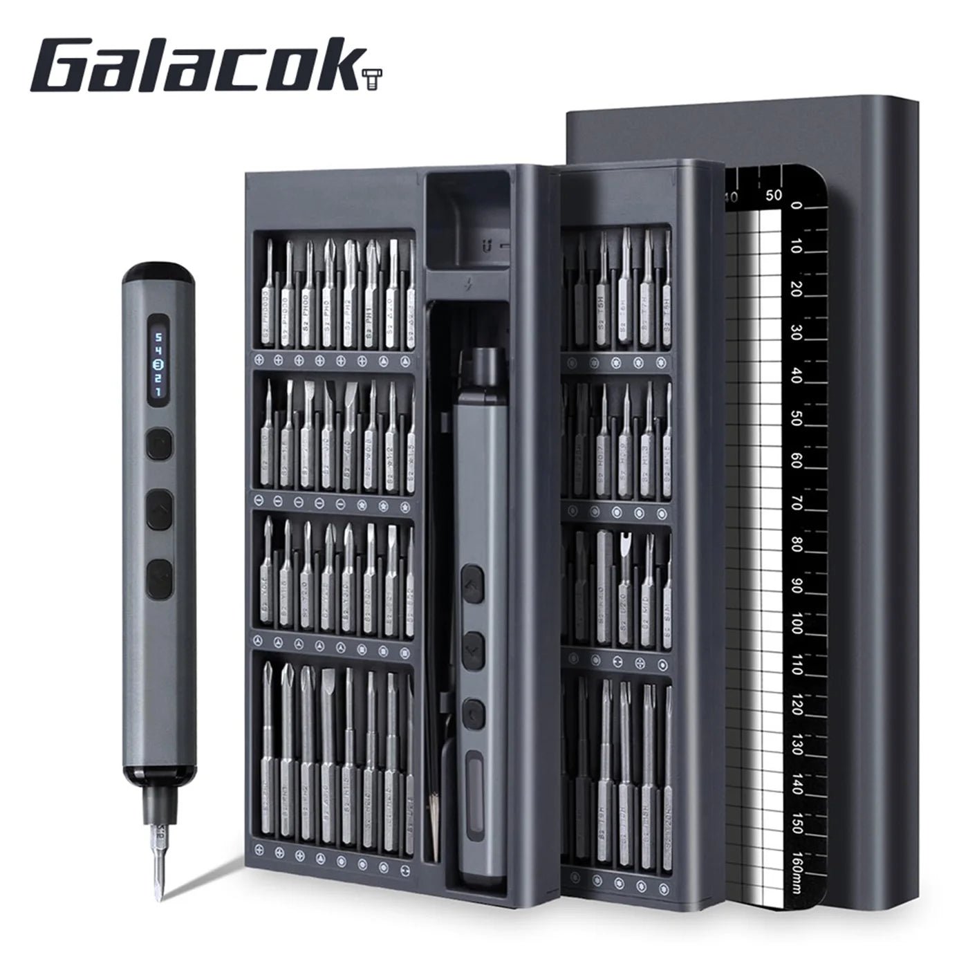 Precision Electric Screwdriver Set – Cordless Repair Kit