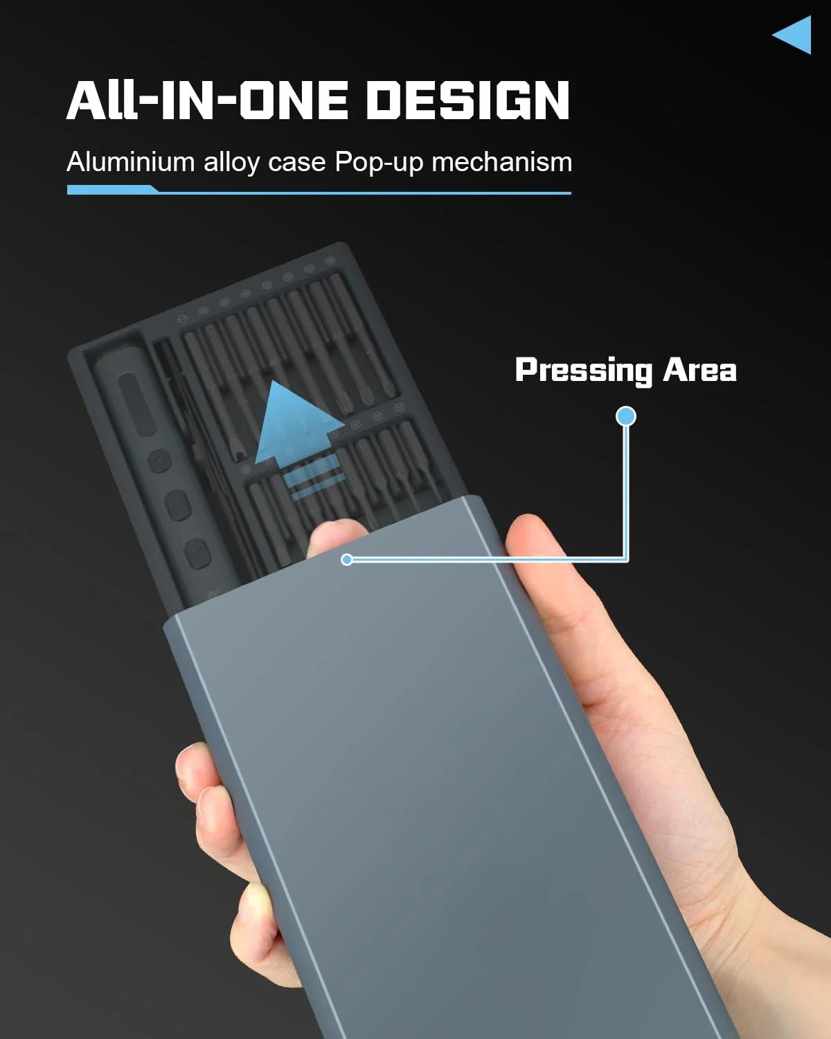 Precision Electric Screwdriver Set – Cordless Repair Kit