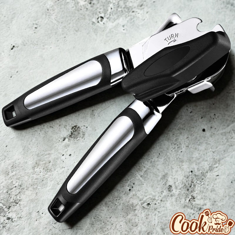 Multifunctional Stainless Steel Can Opener – Smooth Edge Kitchen Tool