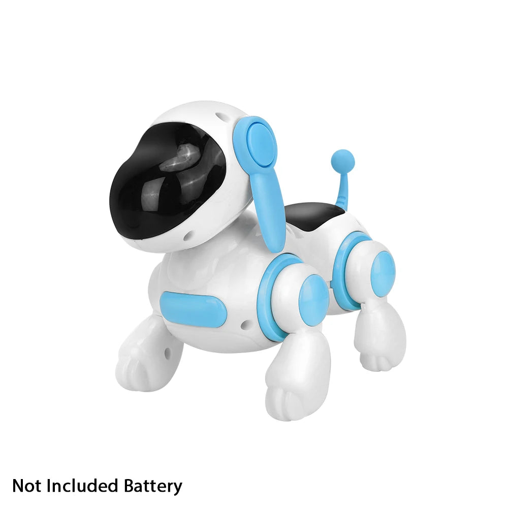 Smart Interactive Robotic Dog Toy – Walking Singing LED Puppy