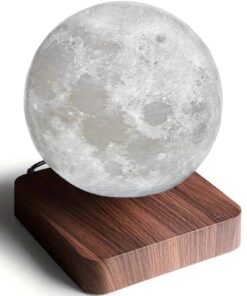 Levitating Moon Lamp – Magnetic Floating Night Light with 3 Modes