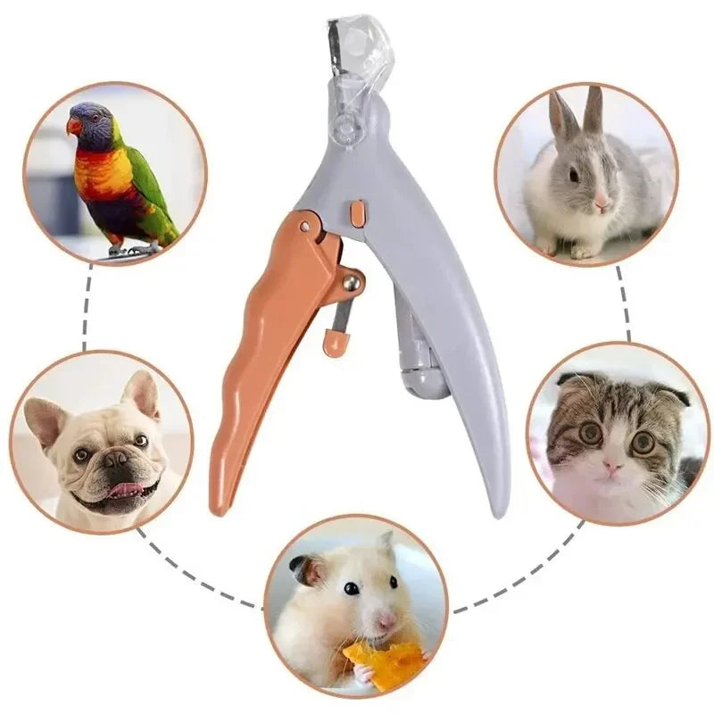 LED Light Pet Nail Clipper – Safe Grooming Tool for Dogs & Cats