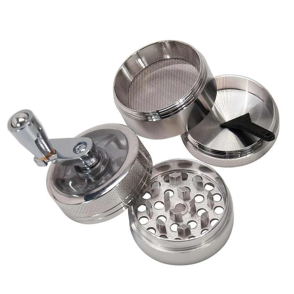 Manual Nut & Pepper Grinder – Stainless Steel Spice Crusher