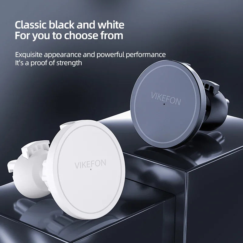 Magnetic Wireless Car Charger – Air Vent Holder for iPhone & Android