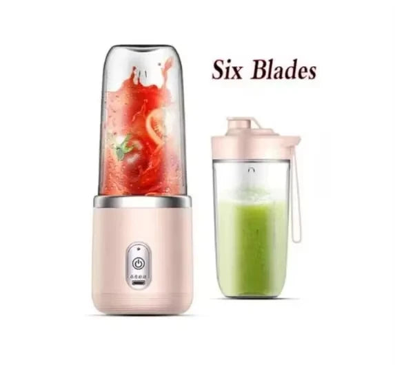 Portable USB Mini Blender – Travel Personal Juicer Cup