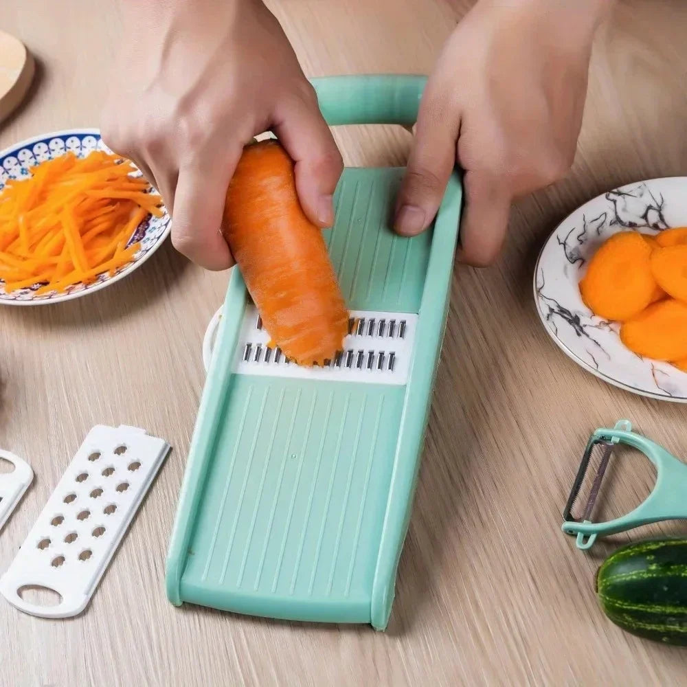 5-in-1 Multi-Functional Vegetable Chopper & Mandoline Dicer