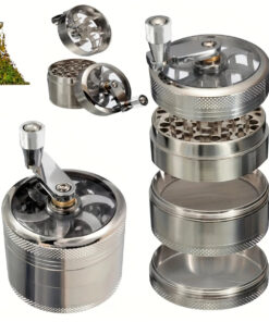 Manual Nut & Pepper Grinder – Stainless Steel Spice Crusher