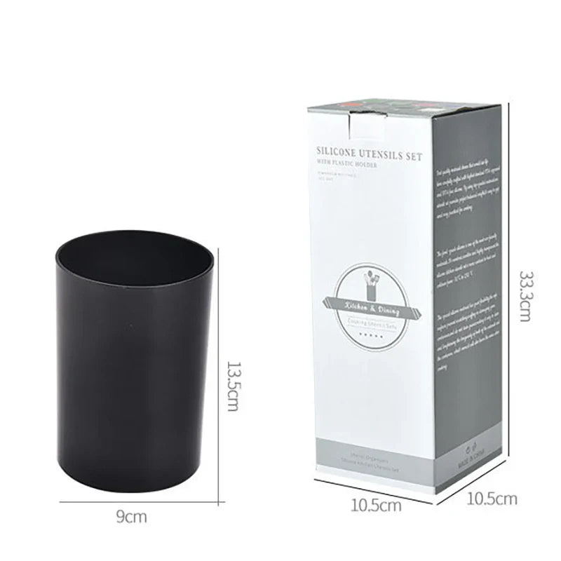 6-Piece Silicone Kitchen Utensil Set – Heat-Resistant Cooking Tools