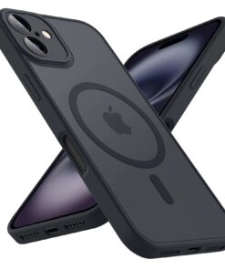 Magnetic Matte Translucent Armor Shockproof Case