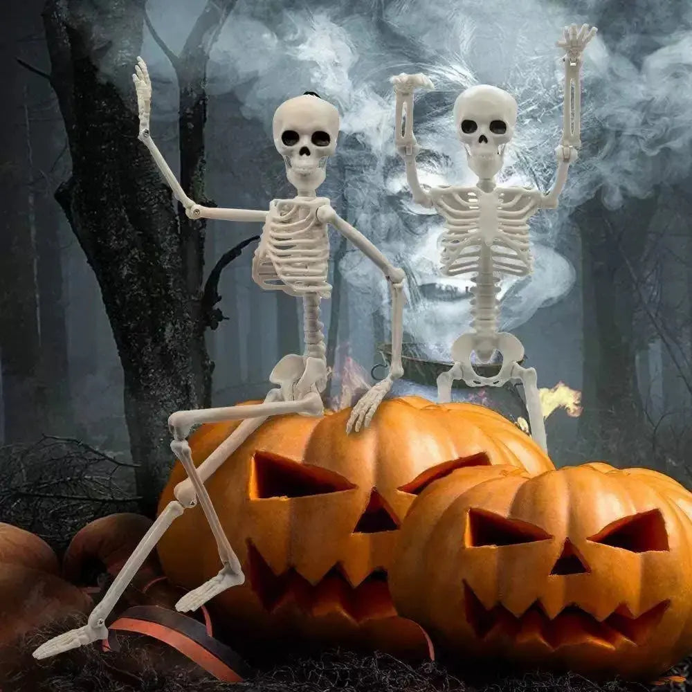 Posable Halloween Skeleton 40-90 cm – Human Bones Décor Prop