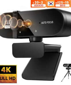 HD Webcam with Microphone & Autofocus