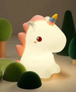 Unicorn Silicone Night Light – Color-Changing LED Lamp for Kids’ Room