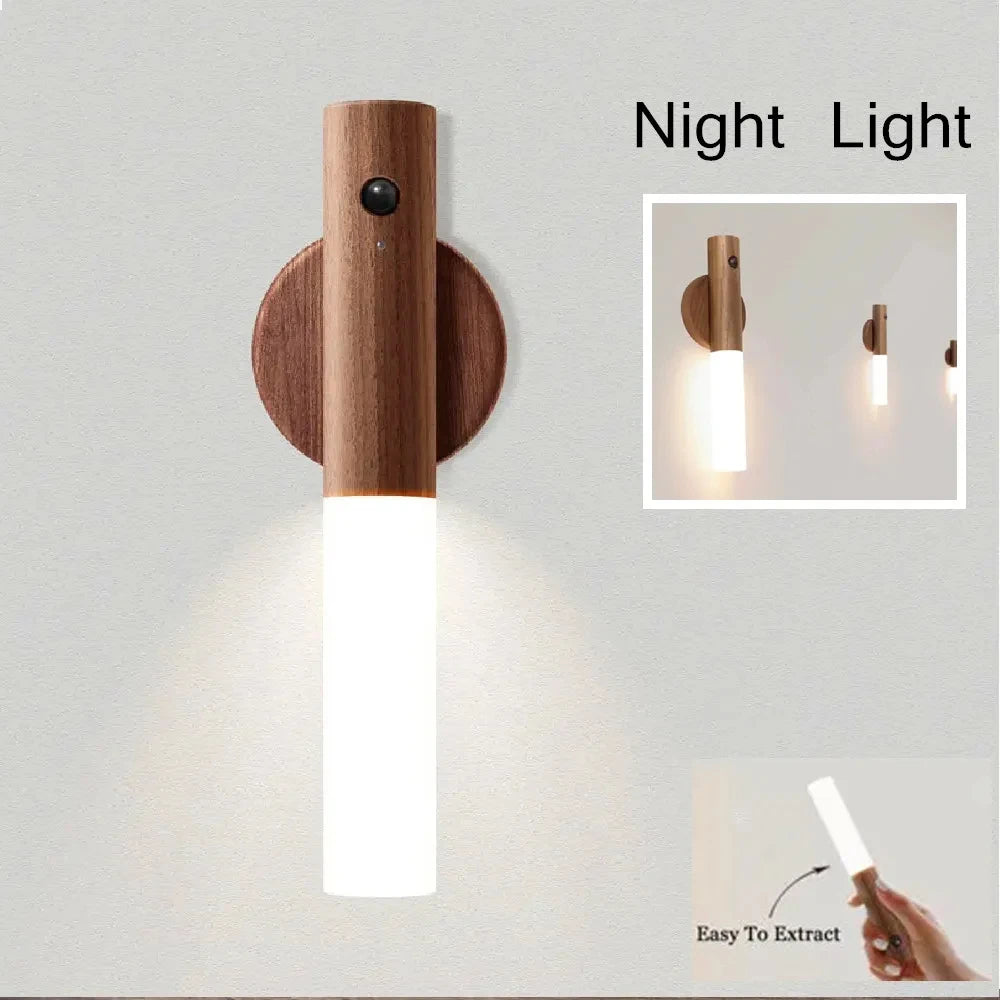 GlowMate Compact LED Night Light – Touch & Motion Sensor
