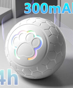 Smart Electronic Dog Toy Ball – Interactive LED Rolling Toy