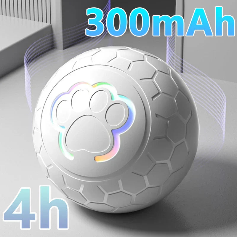 Smart Electronic Dog Toy Ball – Interactive LED Rolling Toy