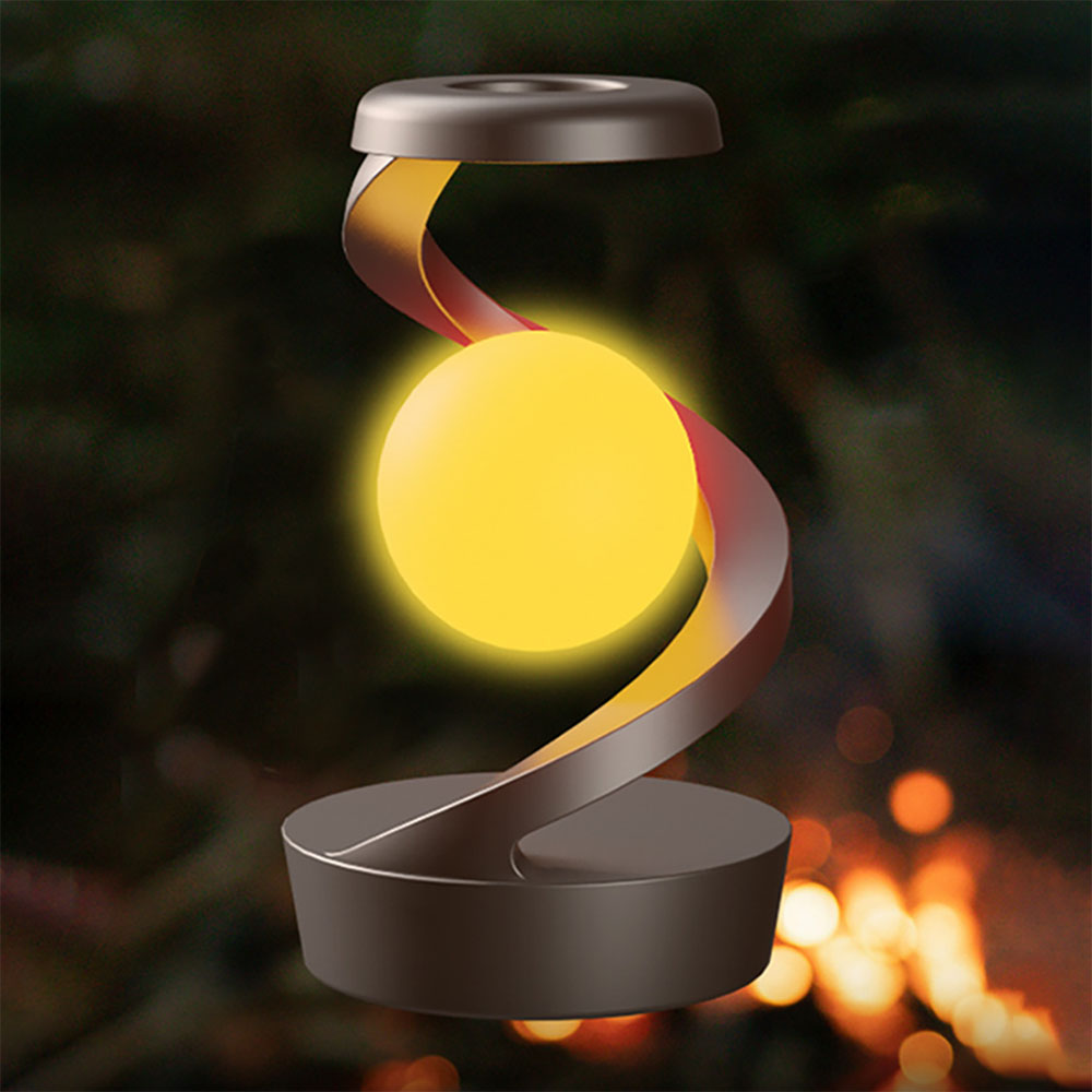 Rotating Moon Lamp – Magnetic Floating Night Light with 3 Modes