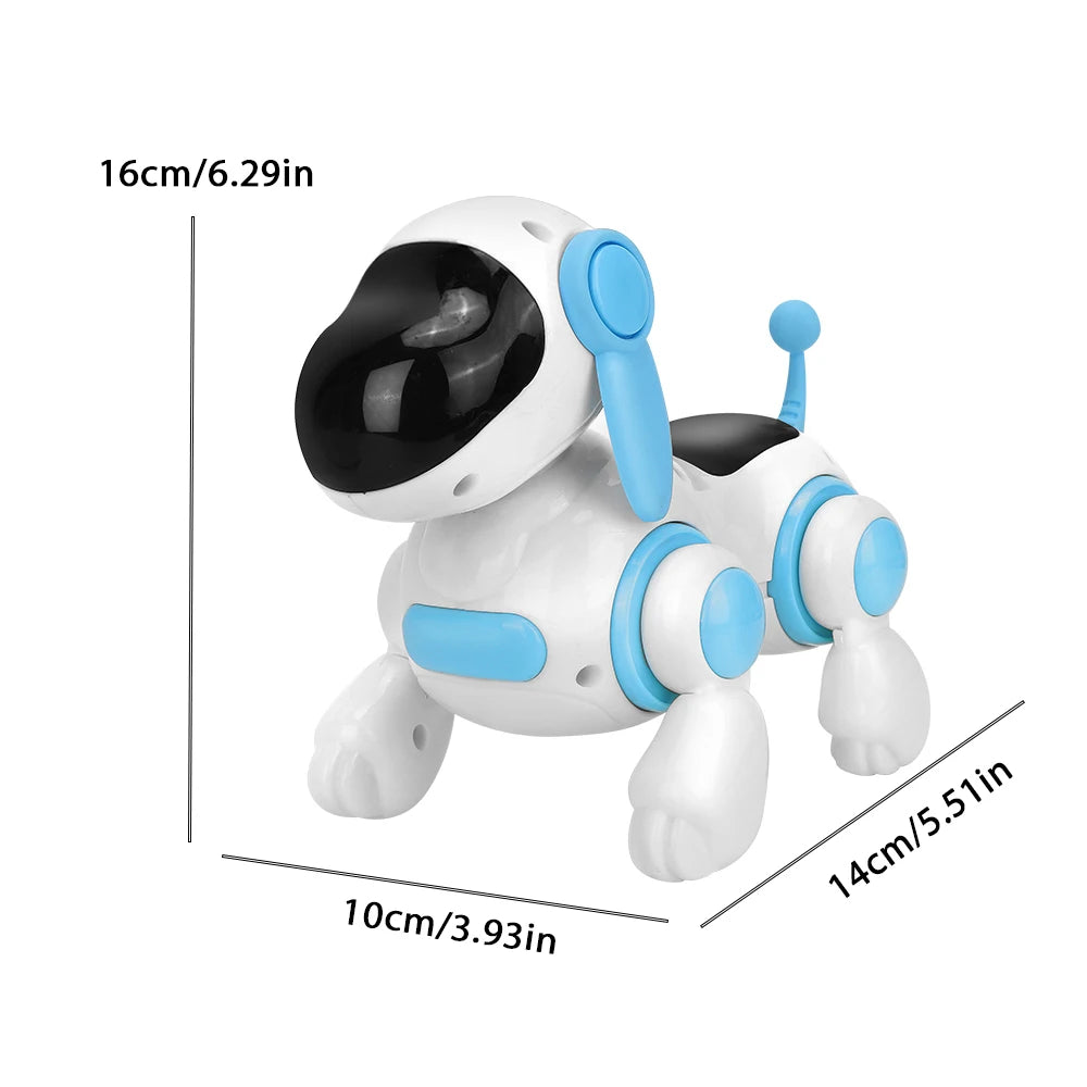 Smart Interactive Robotic Dog Toy – Walking Singing LED Puppy