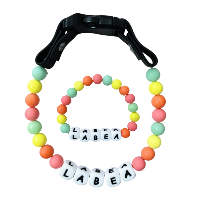 PawBond Personalized Pet Collar & Matching Bracelet Set