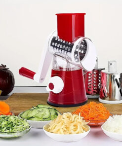 Vegetable & Cheese Cutter – Manual Slicer and Grater Tool
