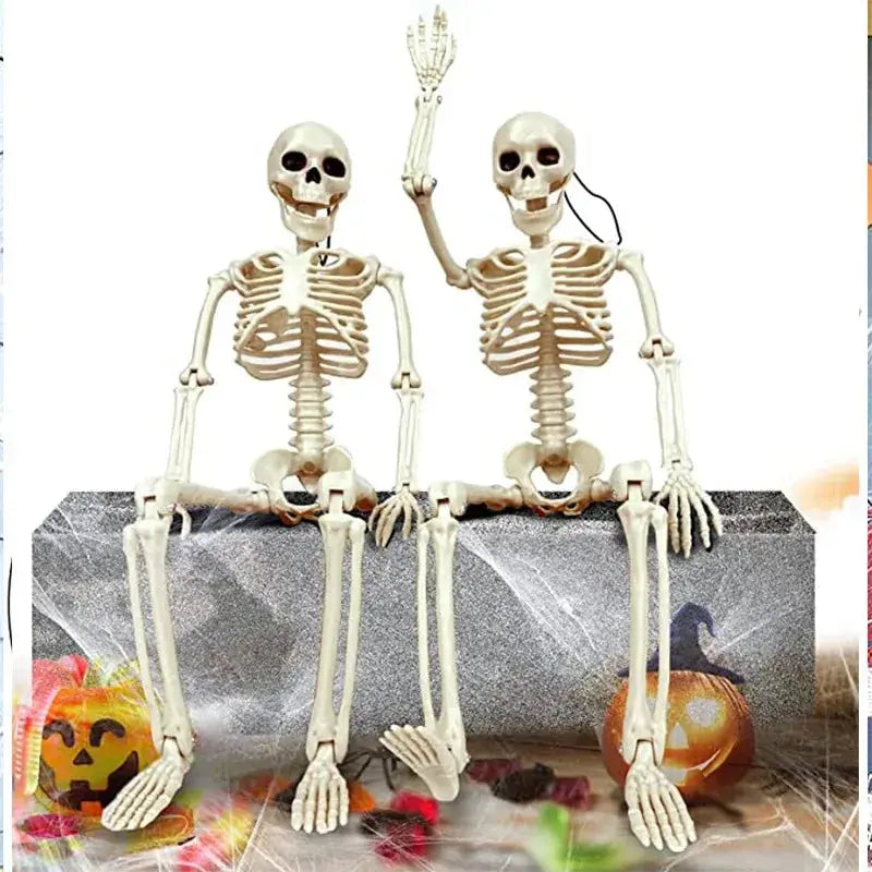 Posable Halloween Skeleton 40-90 cm – Human Bones Décor Prop