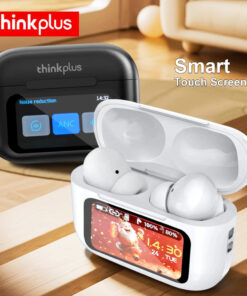 Thinkplus ANC Wireless Bluetooth Earbuds – LED Touch-Control, HD Mic