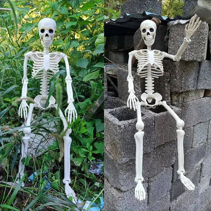 Posable Halloween Skeleton 40-90 cm – Human Bones Décor Prop