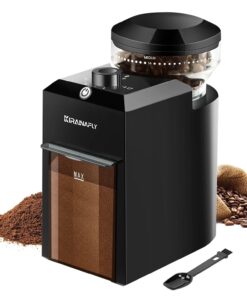 Automatic Electric Burr Coffee Grinder – Stainless Steel Beans Mill