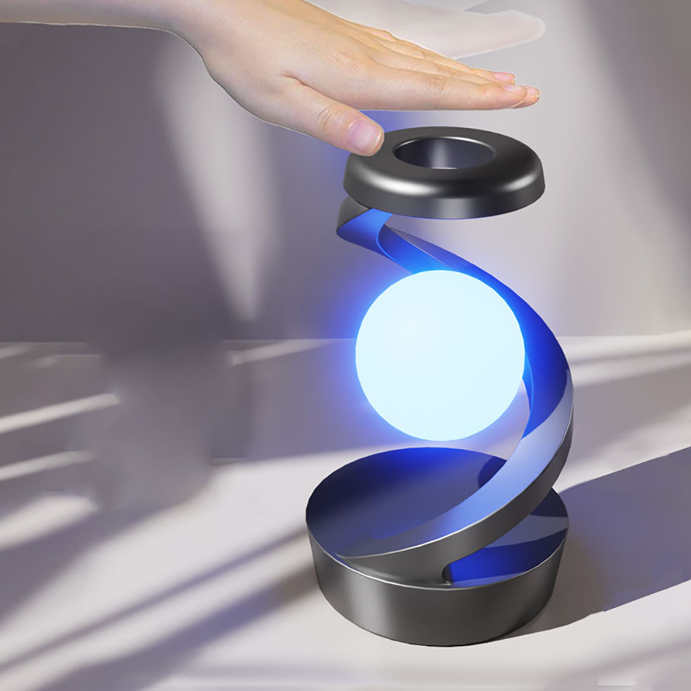 Rotating Moon Lamp – Magnetic Floating Night Light with 3 Modes