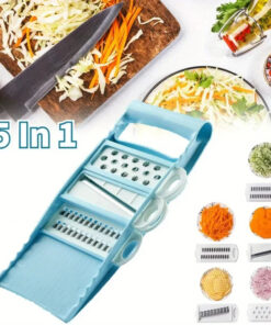 5-in-1 Multi-Functional Vegetable Chopper & Mandoline Dicer