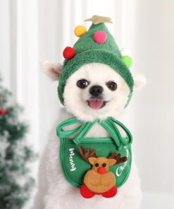 PawTree Festive Pet Hat – Holiday Style for Cats & Dogs