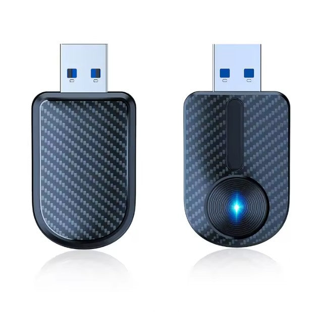 Wireless CarPlay & Android Auto Adapter – USB Plug-and-Play