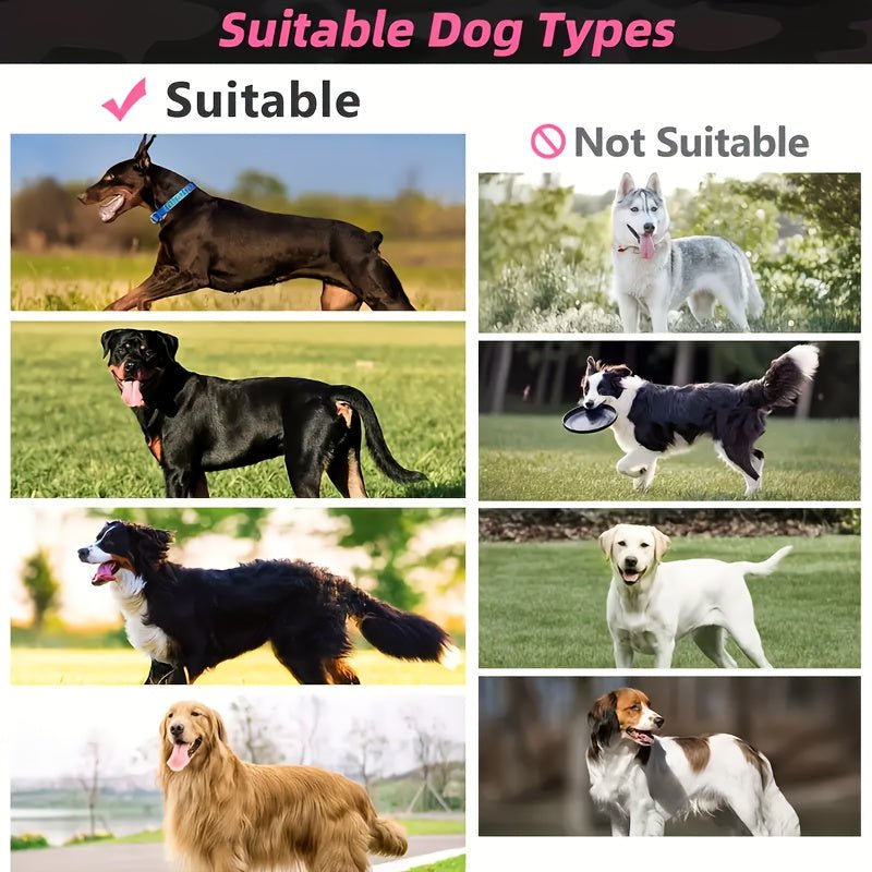 Tactical Dog Harness – Heavy-Duty Polyester, Fully Adjustable Vest